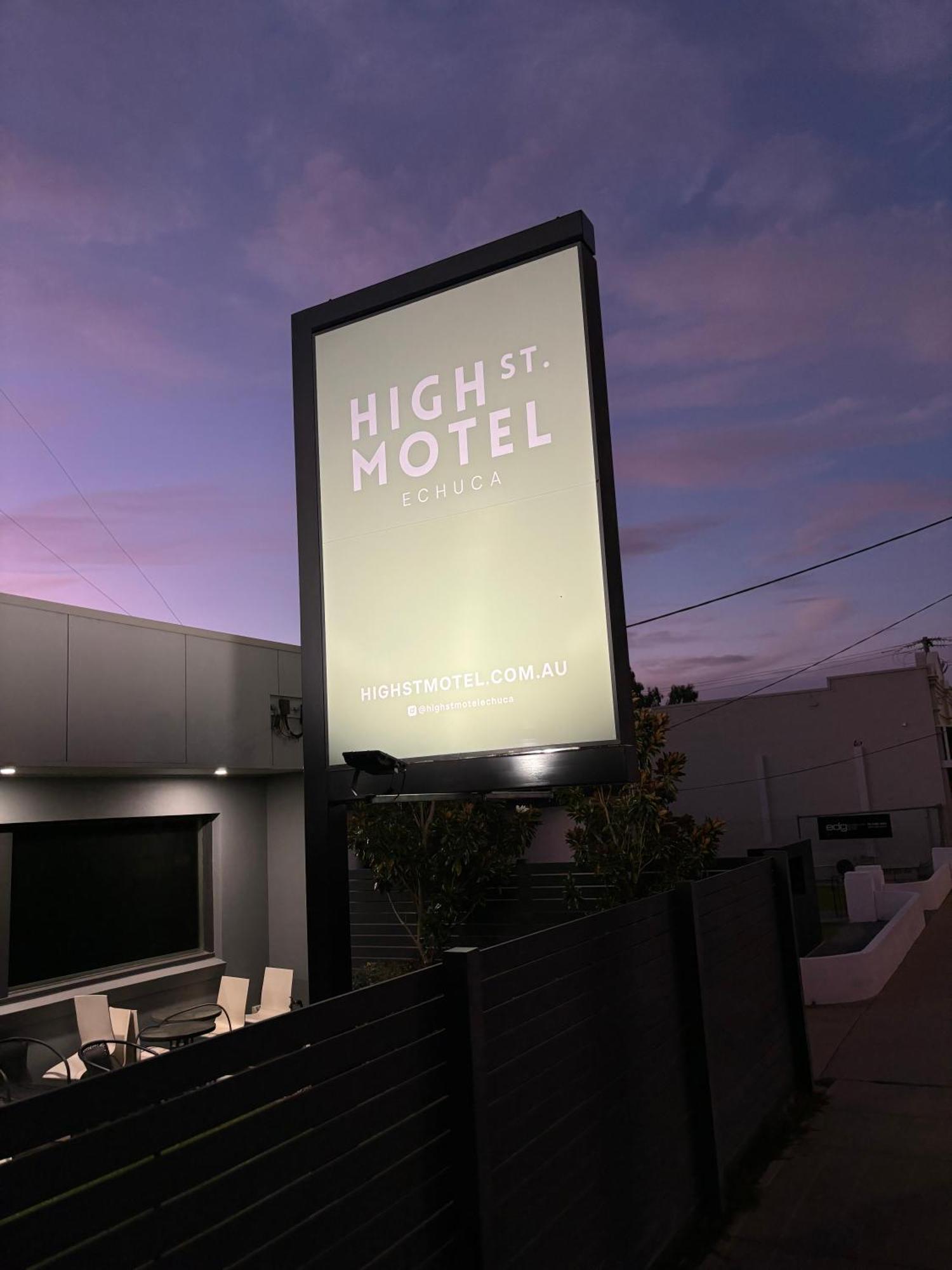 High Street Motel Echuca Exteriér fotografie